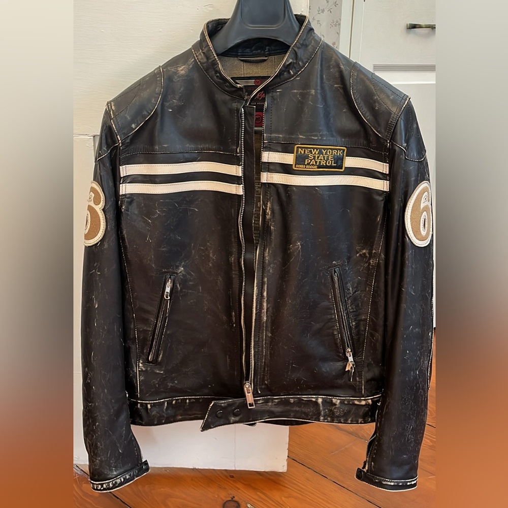 Leather jacket
